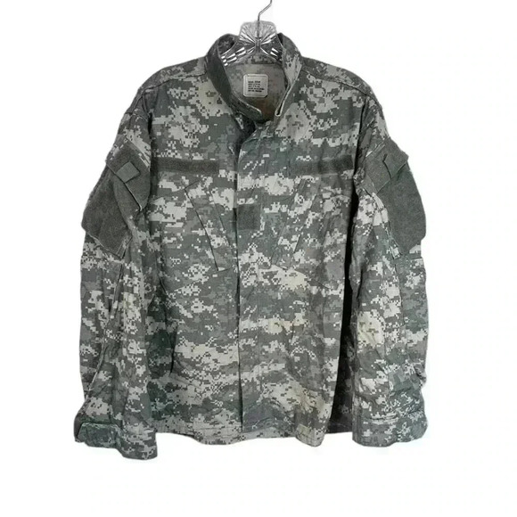 US Army Jacket Mens Size Medium‎ M Reg Digital Camo Military Combat Uniform Coat - Picture 1 of 9